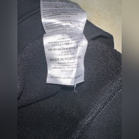 OFF WHITE x VLONE Every living creative dies alone Crewneck mens XS - Picture 11 of 15